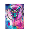 Dream Catcher Owl 5D Diamond Painting Kit – DIY Full Round Drill Cross Stitch Art