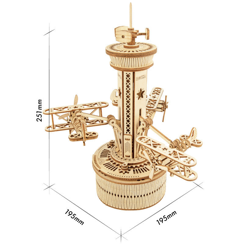 3D Wooden Puzzle Music Box Collection – DIY Mechanical Models & Decorative Gifts