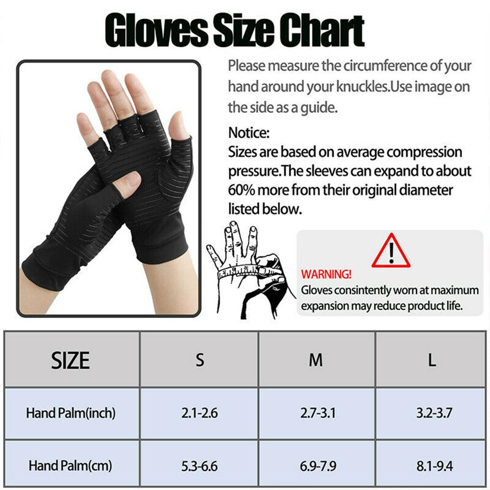 Copper Compression Arthritis Gloves | Mystic Mood Pain-Relief Wear