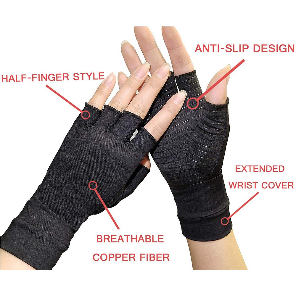 Copper Compression Arthritis Gloves | Mystic Mood Pain-Relief Wear