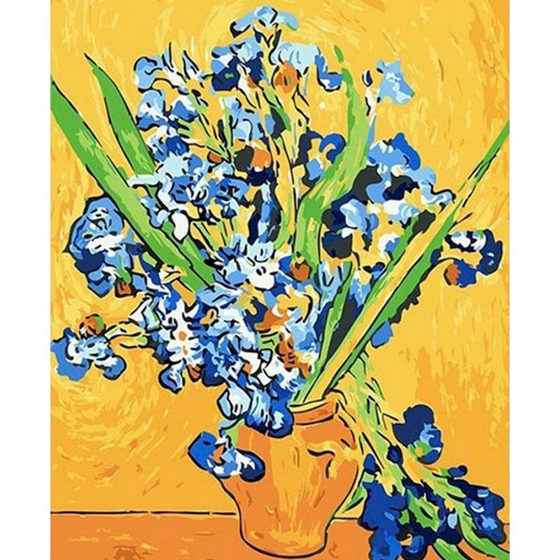 Digital Oil Painting Kit – Classic 24-Color Frameless Canvas | Relaxing DIY Art for Adults & Teens