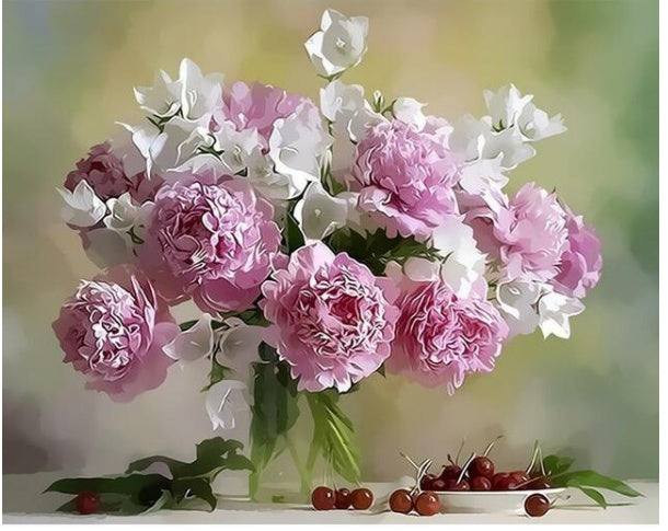 Flower Vase 1 - DIY Painting By Numbers Kits