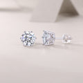 Years Quiet Good Luxury Fashion Diamond Earrings Stud Mosan Diamond Silver Jewelry