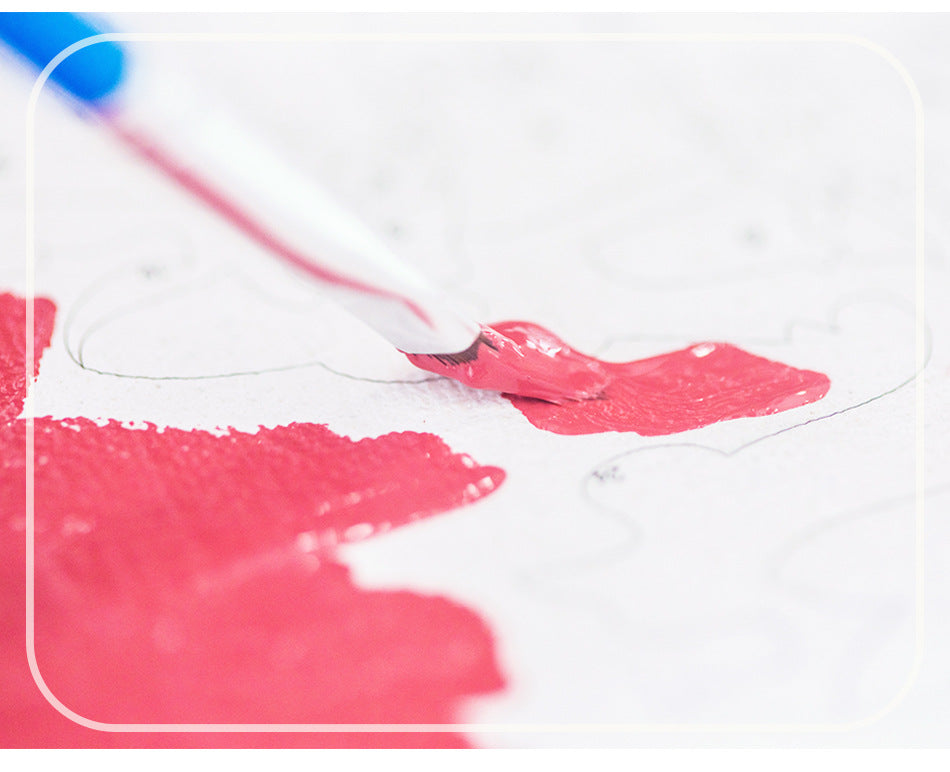 Custom Floral Paint By Numbers Set | Mystic Mood Canvas Art Kit