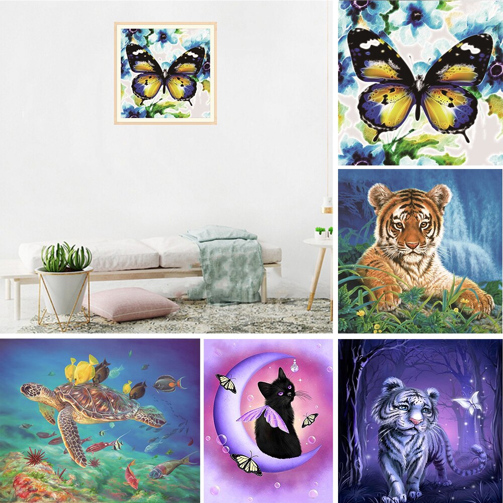 Cute Creative Cartoon Animal 5D Diamond Painting