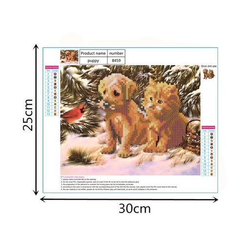 Cute Creative Cartoon Animal 5D Diamond Painting