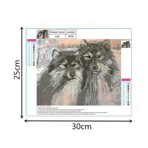 Cute Creative Cartoon Animal 5D Diamond Painting