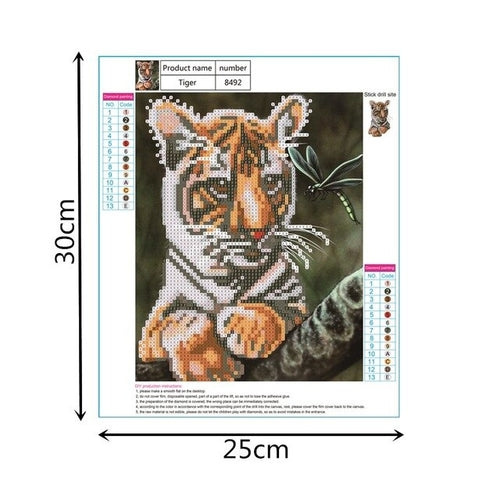 Cute Creative Cartoon Animal 5D Diamond Painting
