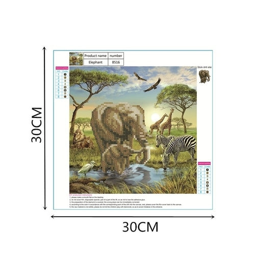 Cute Creative Cartoon Animal 5D Diamond Painting