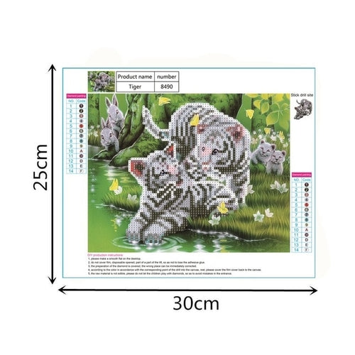 Cute Creative Cartoon Animal 5D Diamond Painting