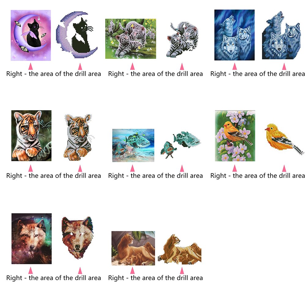 Cute Creative Cartoon Animal 5D Diamond Painting