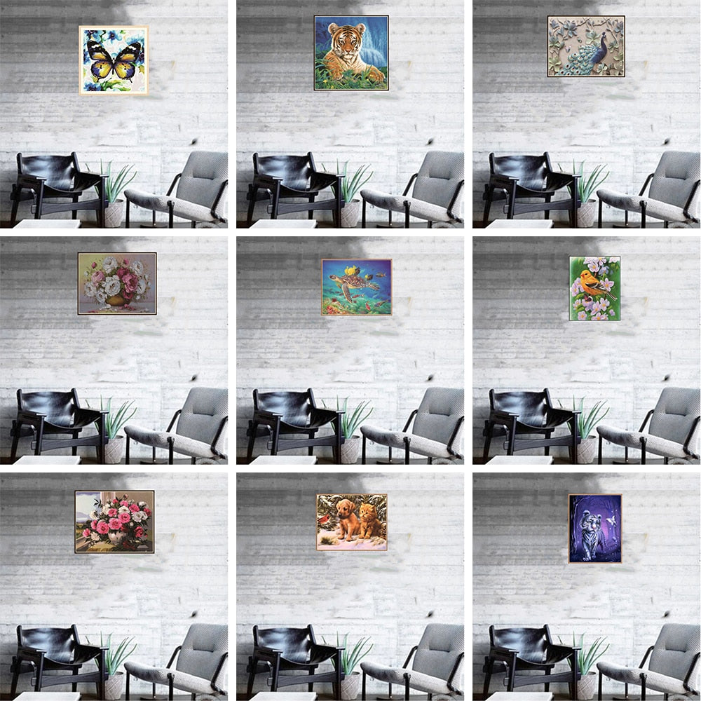 Cute Creative Cartoon Animal 5D Diamond Painting