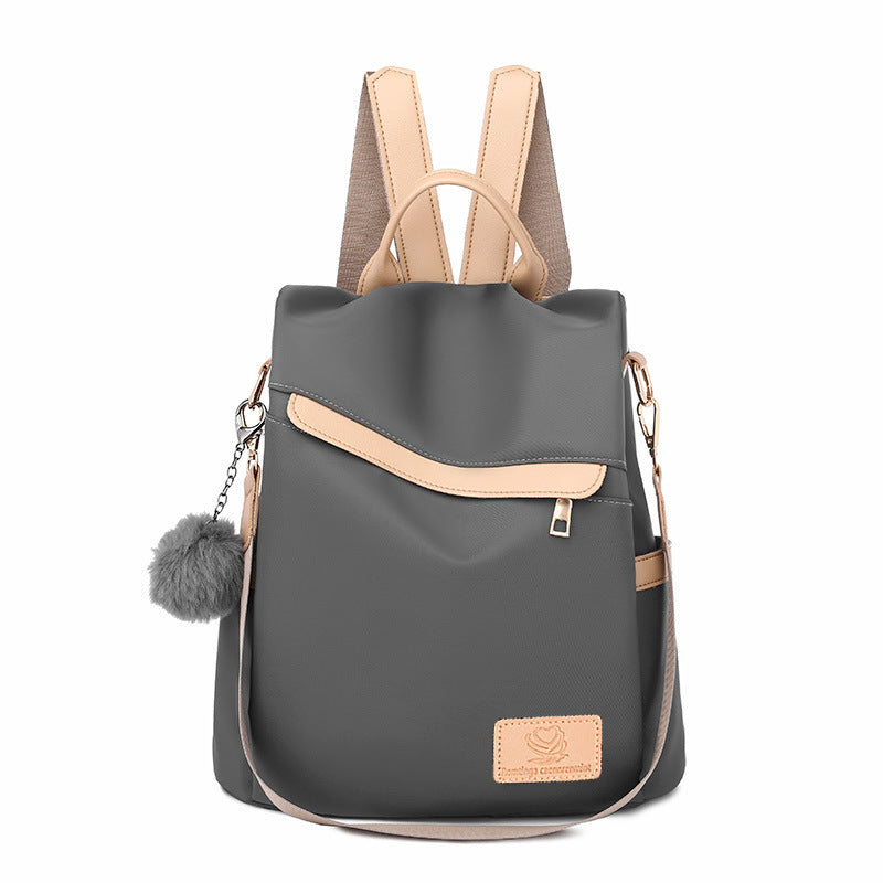 Waterproof Oxford Anti-Theft Backpack – Fashion Minimalist Travel & Everyday Bag