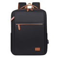 Backpack Oxford Cloth Business Computer Bag With Large Capacity, Strong And Wearable Student School Bag, Solid Color And Versatile Travel Backpack